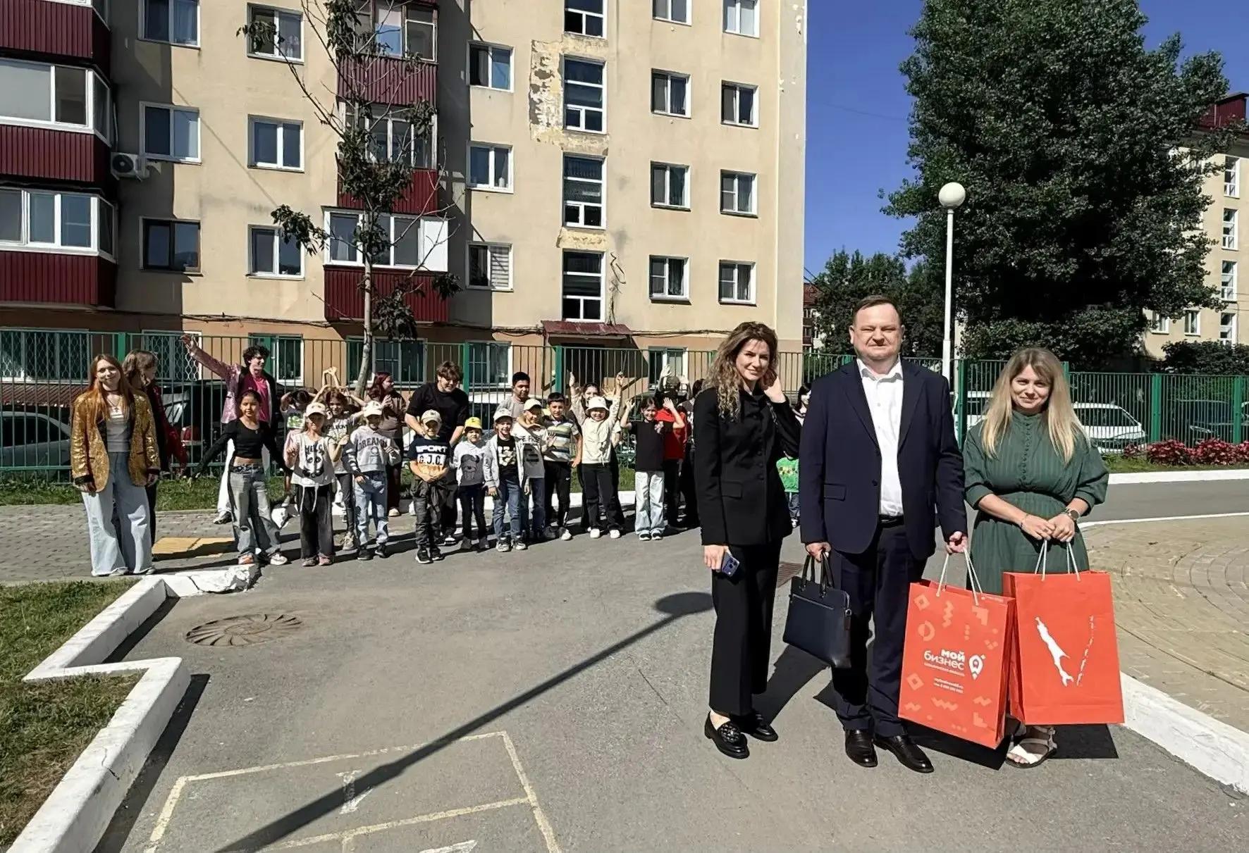 Предприниматели подготовили школьников к новому учебному году